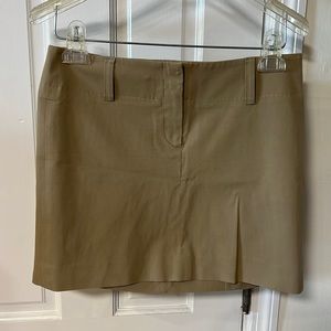 Theory - tan mini skirt - Size 2